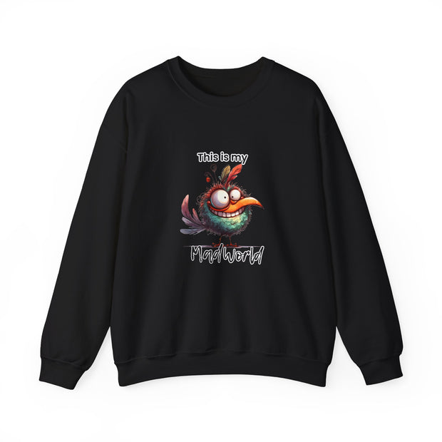 This is My Mad World Unisex Heavy Blend™ Crewneck Sweatshirt