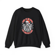 Festive Skeleton Unisex Heavy Blend™ Crewneck Sweatshirt
