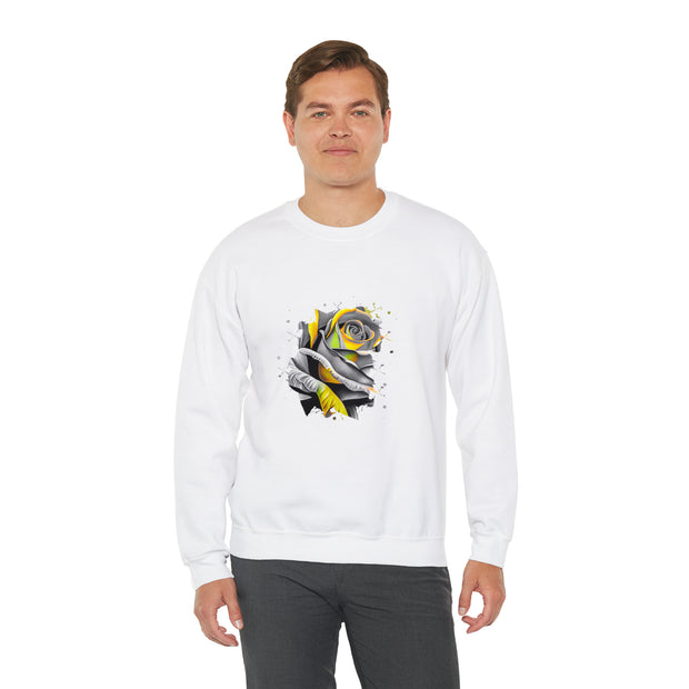 Rose Unisex Heavy Blend™ Crewneck Sweatshirt