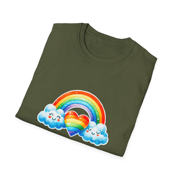 Rainbow Love Unisex Softstyle T-Shirt