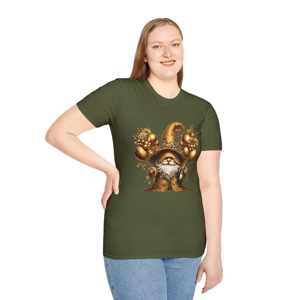 New Year Gnome Unisex Softstyle T-Shirt
