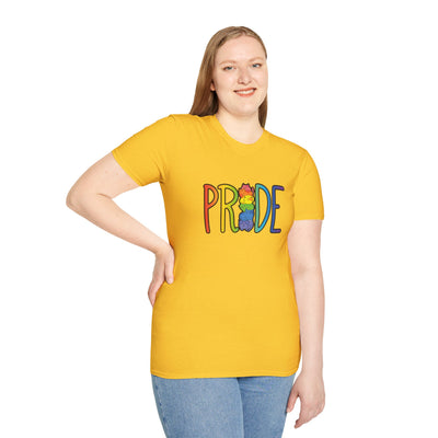 Cat Pride Tower Unisex Softstyle T-Shirt