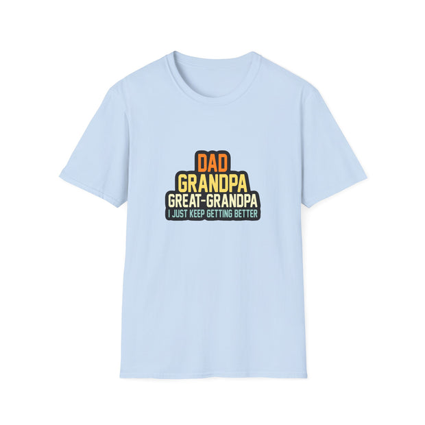 Dad Grandpa Great Grandpa Unisex Softstyle T-Shirt