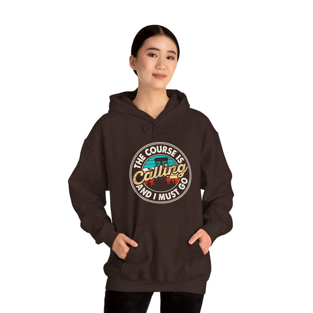 The Course is Calling Unisex Heavy Blend™ Hooded Sweatshirt