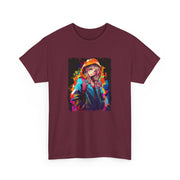 Graffiti Anime Girls Unisex Heavy Cotton Tee