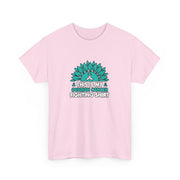 Ovarian cancer Unisex Heavy Cotton Tee