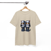 Horror Movie Cats Unisex Heavy Cotton Tee
