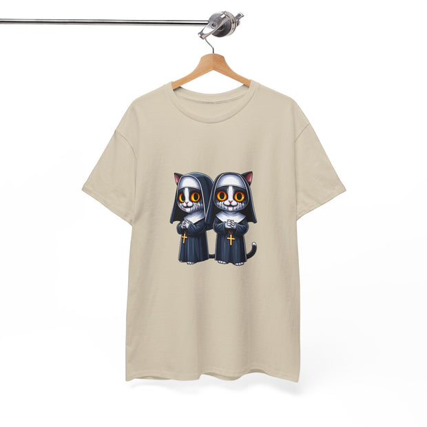 Horror Movie Cats Unisex Heavy Cotton Tee