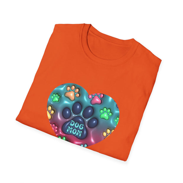Dog Mom Unisex Softstyle T-Shirt