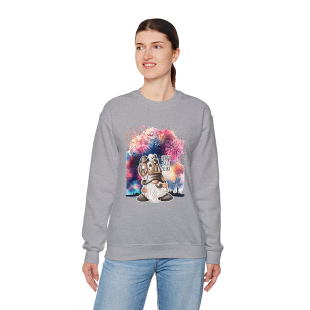 Gnome New Year Unisex Heavy Blend™ Crewneck Sweatshirt