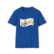 Musical Notes Unisex Softstyle T-Shirt