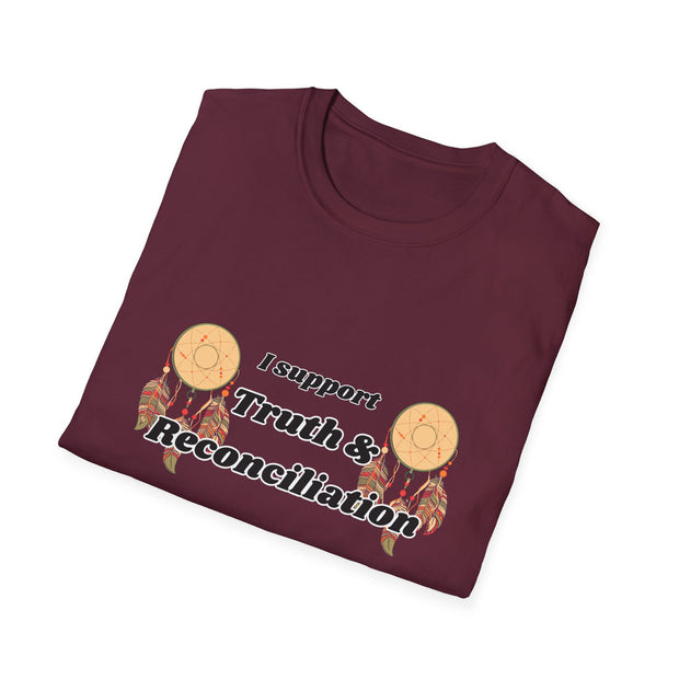 I Support Truth & Reconciliation Unisex Softstyle T-Shirt