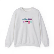 Soda Pop Crewneck Sweatshirt | Unisex Comfortable Top, Gift for Fathers Day, Cozy Fashion, Casual and Trendy Wear
