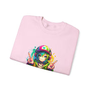 Graffiti Anime Girls Unisex Heavy Blend™ Crewneck Sweatshirt
