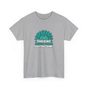 Ovarian cancer Unisex Heavy Cotton Tee