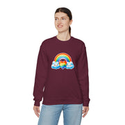 Rainbow Love Unisex Heavy Blend™ Crewneck Sweatshirt