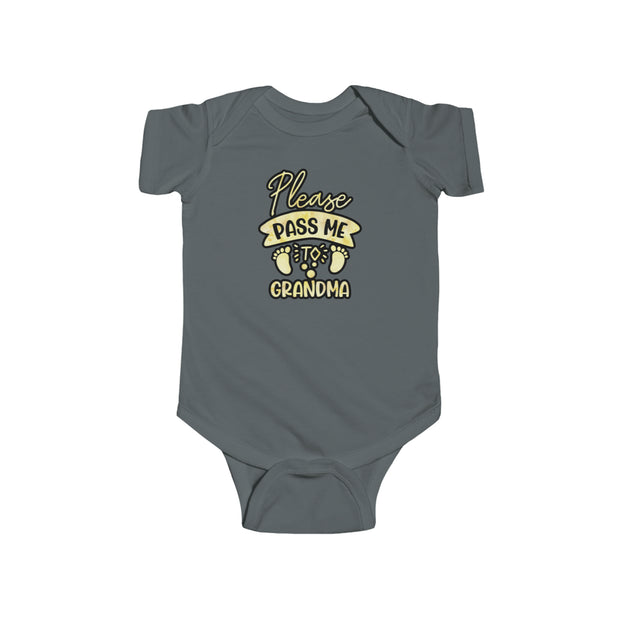Pass me to Grandma Infant Fine Jersey Bodysuit