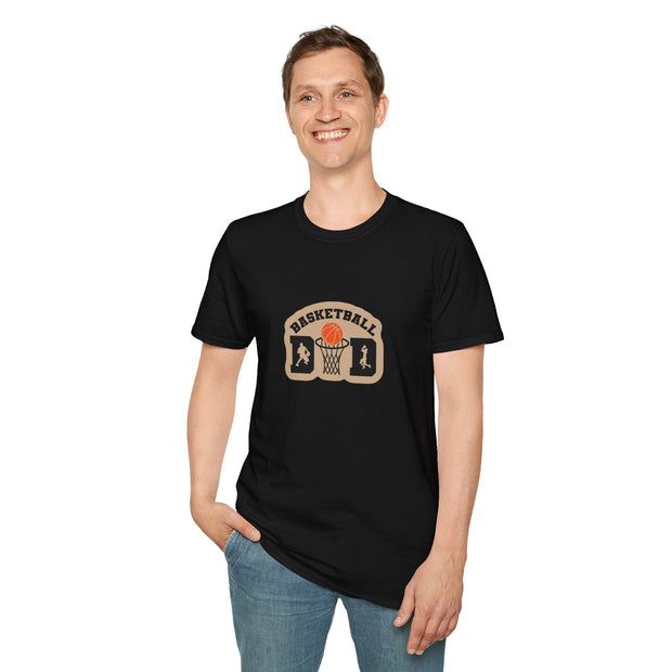 Basketball Dad Unisex Softstyle T-Shirt