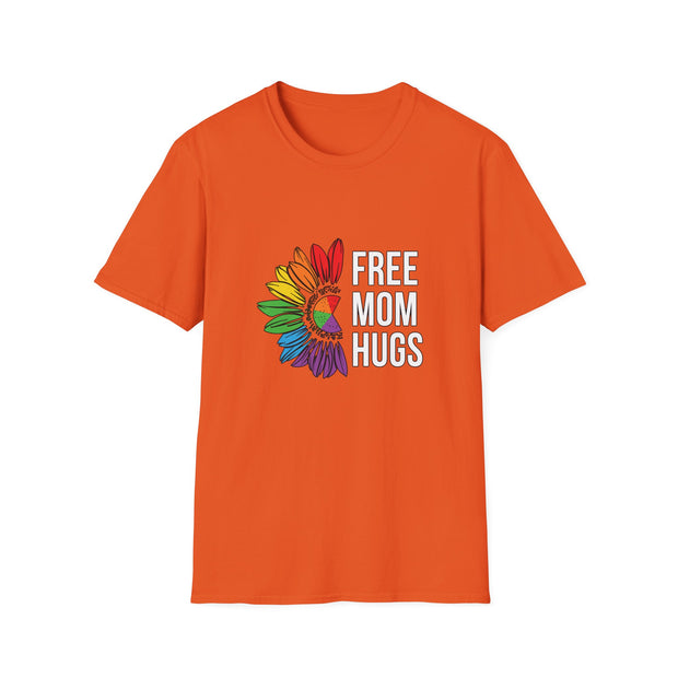 Pride Mom Hugs Unisex Softstyle T-Shirt