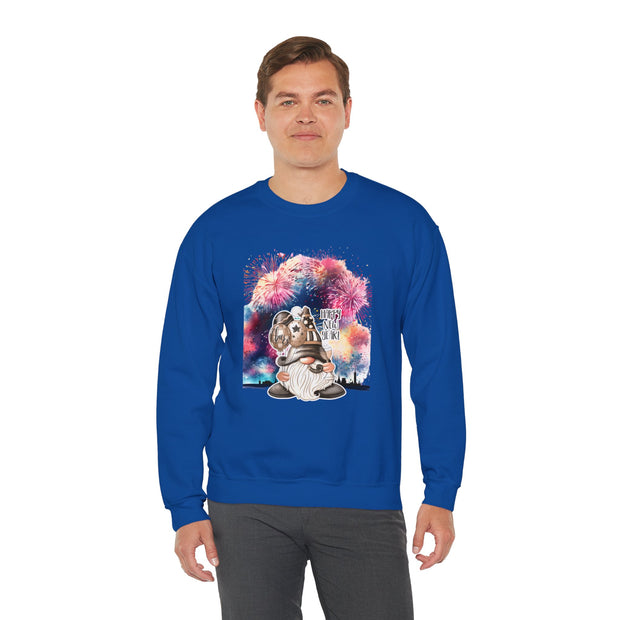 Gnome New Year Unisex Heavy Blend™ Crewneck Sweatshirt