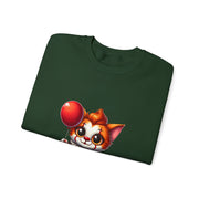 Horror Movie Cats Unisex Heavy Blend™ Crewneck Sweatshirt