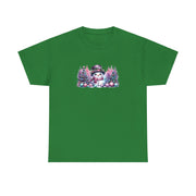 Pastel Snowman Unisex Heavy Cotton Tee