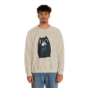 Christmas cat Unisex Heavy Blend™ Crewneck Sweatshirt