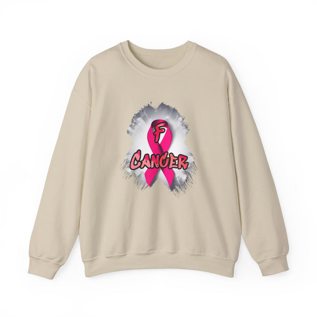 F Cancer Unisex Heavy Blend™ Crewneck Sweatshirt