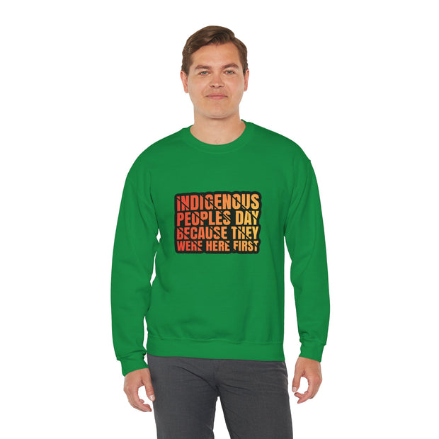 Indigenous Peoples Day Unisex Heavy Blend™ Crewneck Sweatshirt