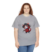 Horror Movie Cats Unisex Heavy Cotton Tee
