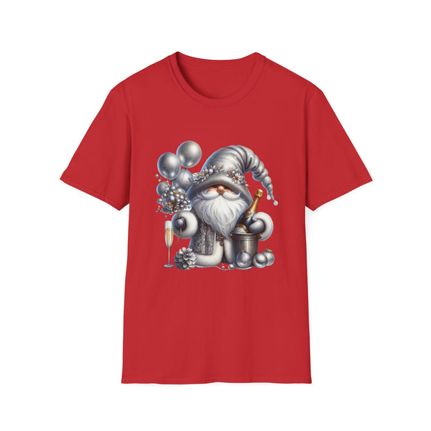 New Year Gnome Unisex Softstyle T-Shirt