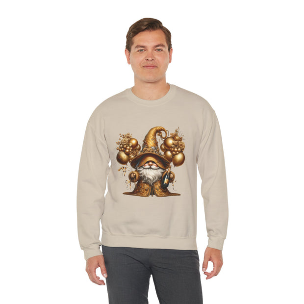 New Year Gnome Unisex Heavy Blend™ Crewneck Sweatshirt