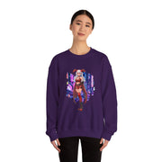 Anime Female Demon Unisex Heavy Blend™ Crewneck Sweatshirt