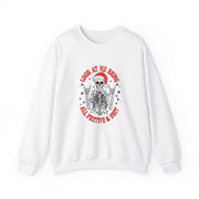 Festive Skeleton Unisex Heavy Blend™ Crewneck Sweatshirt