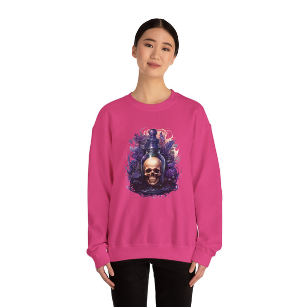 Bottled Skull Unisex Heavy Blend™ Crewneck Sweatshirt