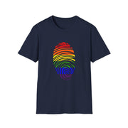 Pride Fingerprint Unisex Softstyle T-Shirt