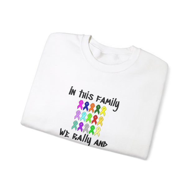 Family Rally & Support Unisex Heavy Blend™ Crewneck Sweatshirt