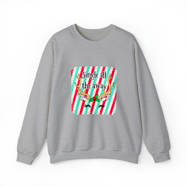 Reindeer Unisex Heavy Blend™ Crewneck Sweatshirt