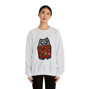 Christmas cat Unisex Heavy Blend™ Crewneck Sweatshirt