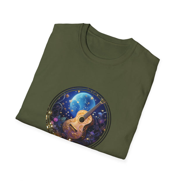 Moonlight Guitar Unisex Softstyle T-Shirt