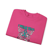 Teal for Mom Unisex Heavy Blend™ Crewneck Sweatshirt