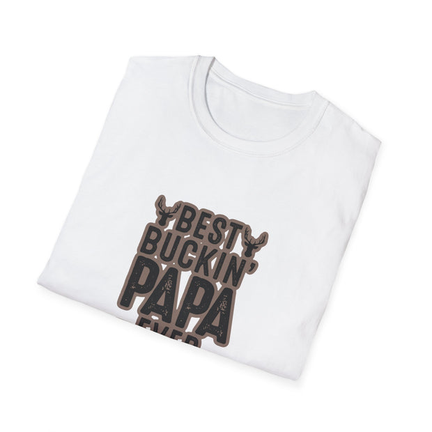 Best Papa Unisex Softstyle T-Shirt