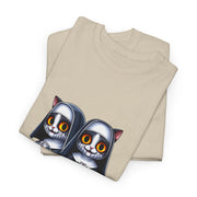 Horror Movie Cats Unisex Heavy Cotton Tee