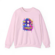 Graffiti Anime Girls Unisex Heavy Blend™ Crewneck Sweatshirt