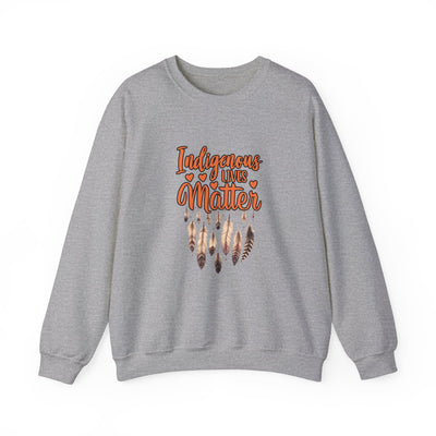 Indigenous Lives Matter Unisex Heavy Blend™ Crewneck Sweatshirt