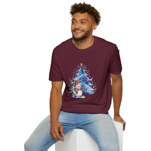 Snowman Unisex Softstyle T-Shirt