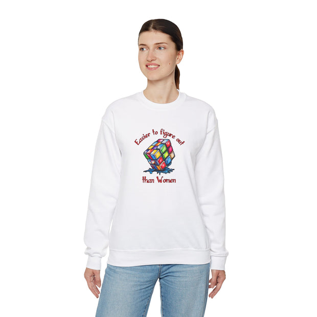 Rubik Cube Unisex Heavy Blend™ Crewneck Sweatshirt