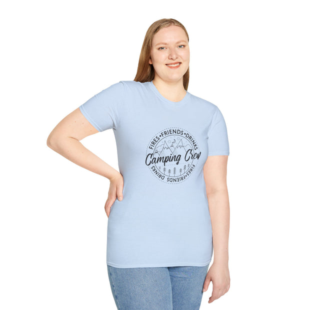 Camping Crew Unisex Softstyle T-Shirt