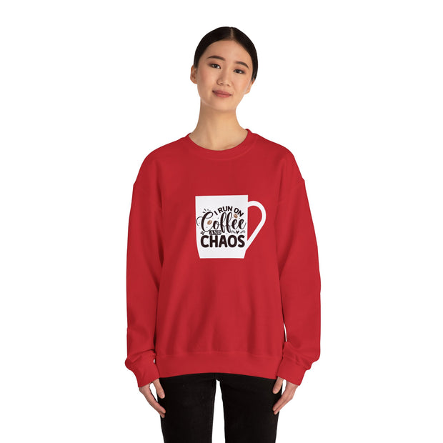 Coffee and Chaos Unisex Heavy Blend™ Crewneck Sweatshirt