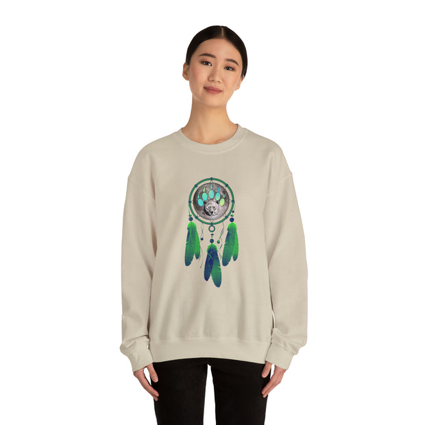 Bear Dream catcher Unisex Heavy Blend™ Crewneck Sweatshirt
